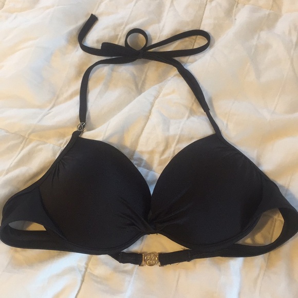 Black Victoria Secret Halter swim top - Picture 1 of 3